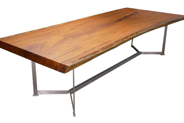 Afzelia wooden table