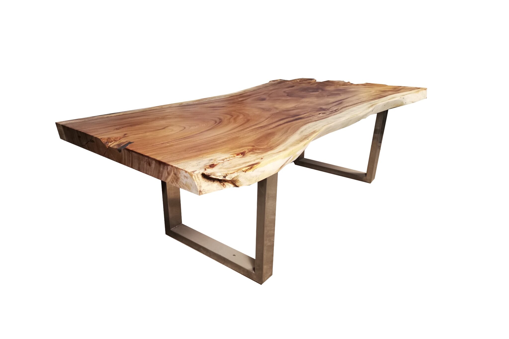 Buy Acacia Wood Live Edge Dining Table 85 X 42 − 38 5 − 40 Inches