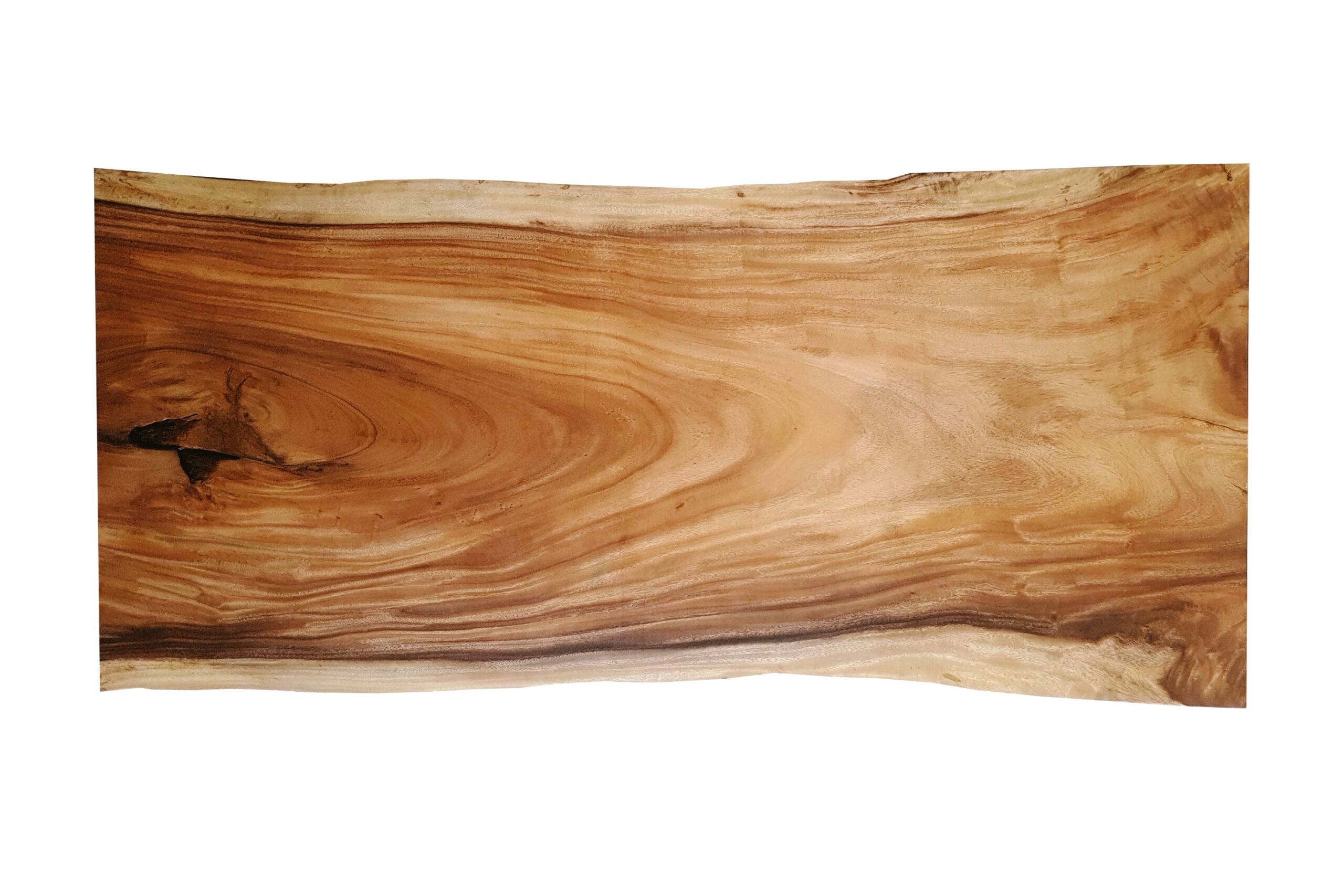Buy Acacia Wood Live Edge Dining Table 79 x 36 − 40 x 2 Inches with ...