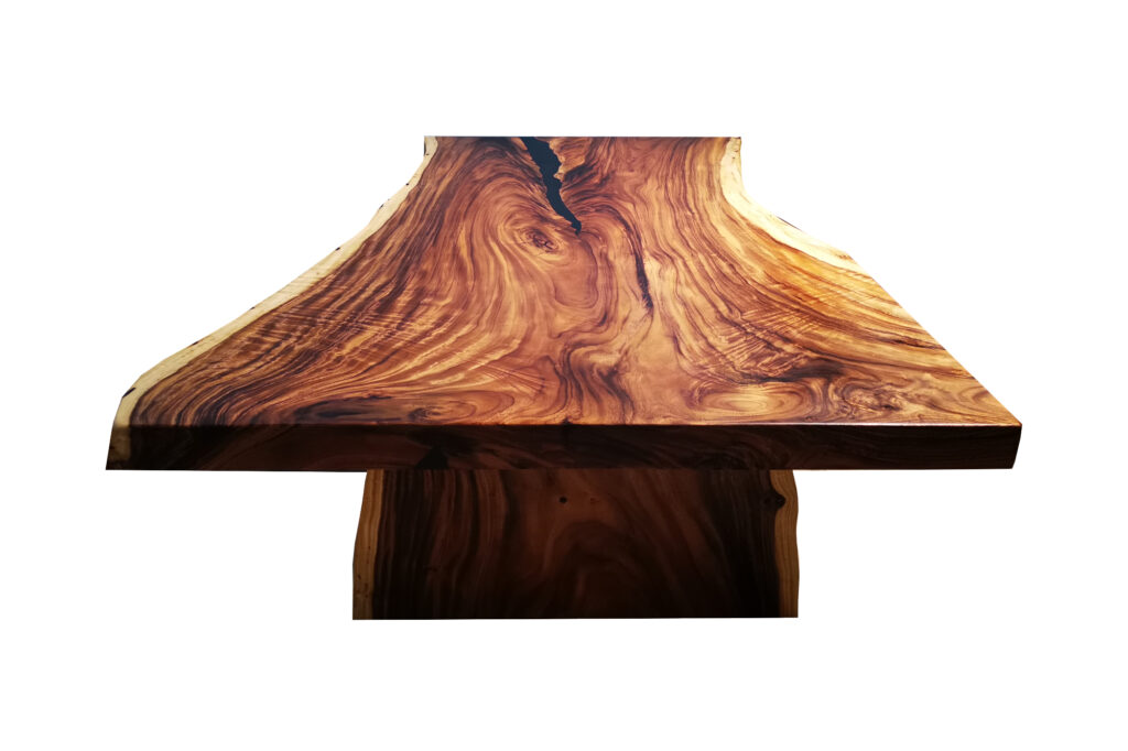 Shop epoxy wood table 