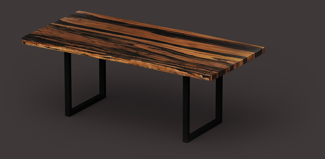 Acacia - Monkey pod wood office table