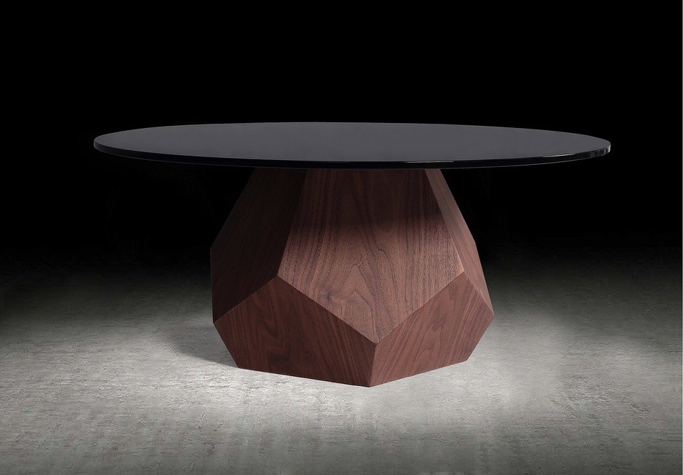 Modern style root coffee table