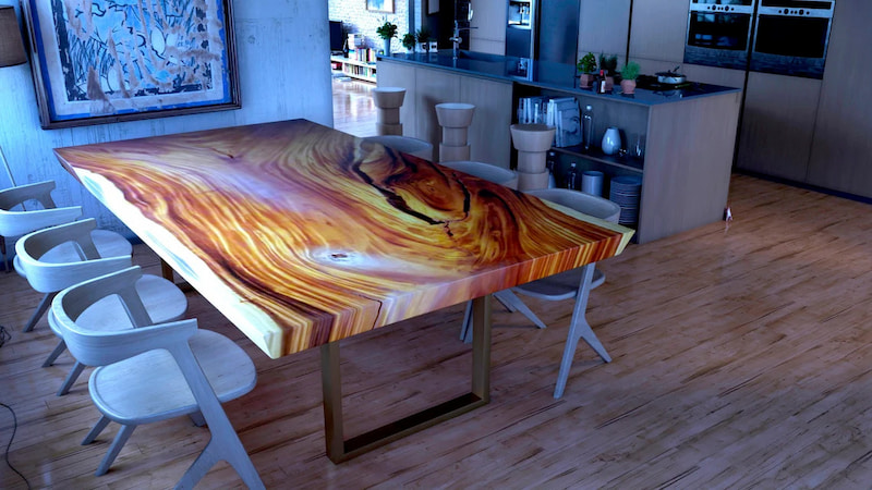 Wood tables are a great choice for those looking to improve their health