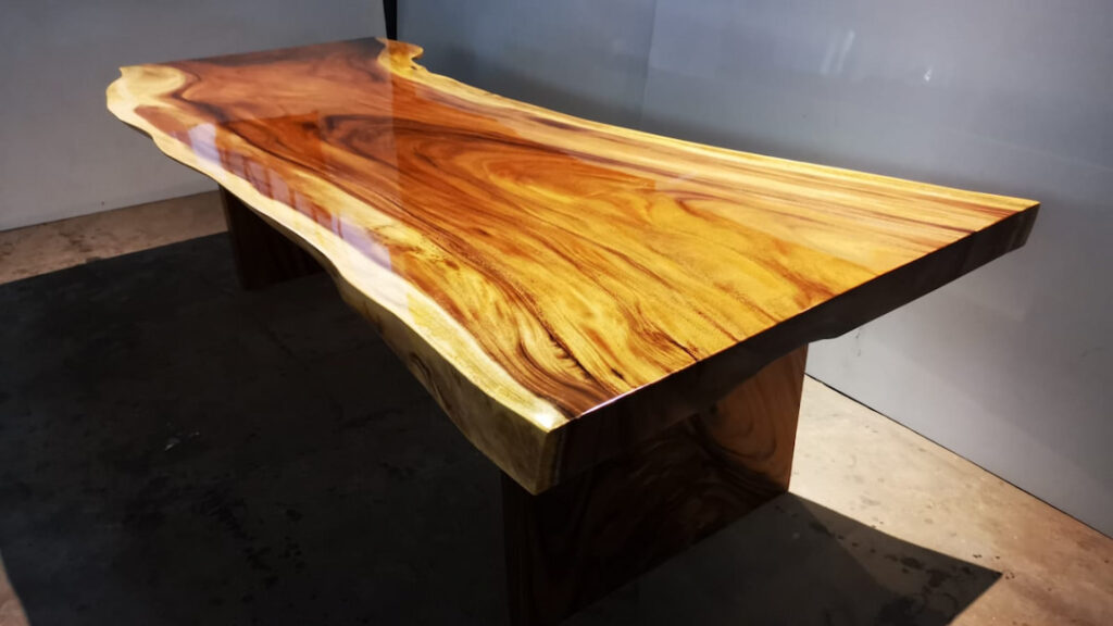 acacia wood live edge table